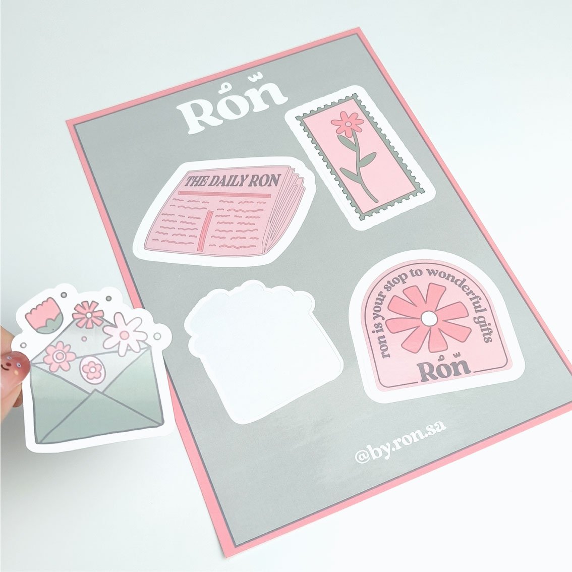 Custom brand logo waterproof die cut sticker printing cartoon label vinyl self adhesive kiss cut sticker sheets