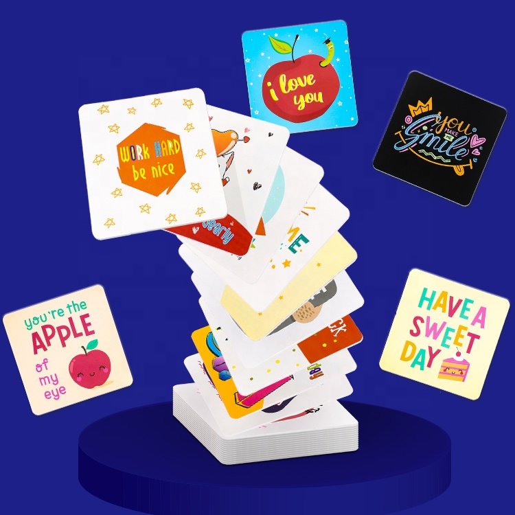 YALONG YLWG10096 Custom Cartoon Paper 3D Pop Up Card Thanksgiving Blossom Greeting Anniversary Card For Children