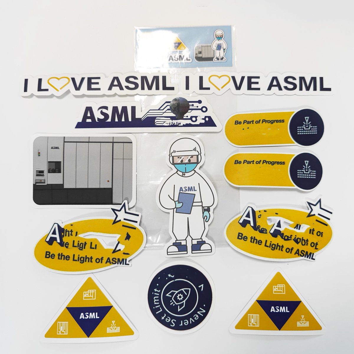 Custom Waterproof Cartoon Sticker Packs in OPP Bag for Advertising Promotion Use Pack Stickers Die cut PVC Vinyl Sticker Packs