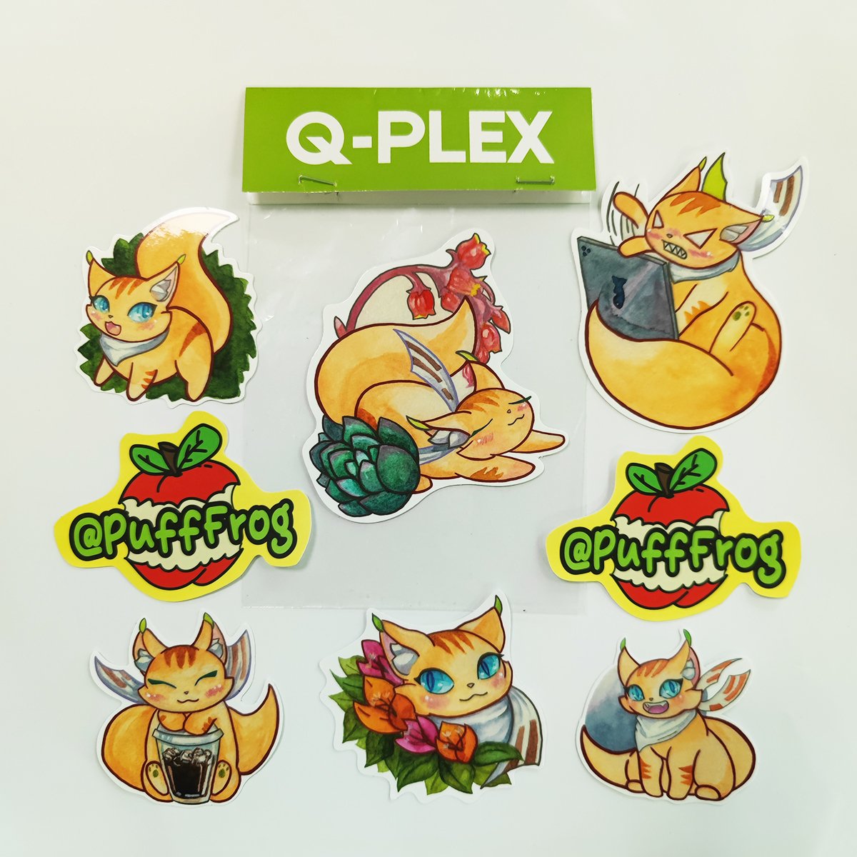 Custom Waterproof Cartoon Sticker Packs in OPP Bag for Advertising Promotion Use Pack Stickers Die cut PVC Vinyl Sticker Packs