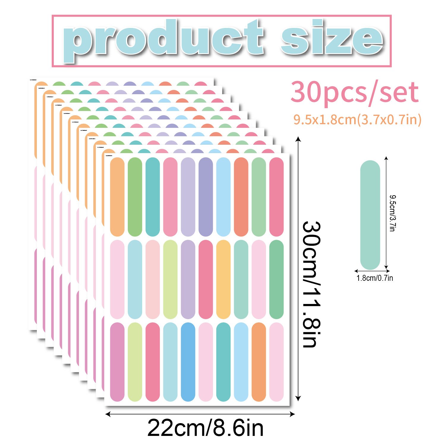 Cartoon PVC Sprinkle Confetti Wall Decal Sticker Self-adhesive Waterproof Decorative Wall Art Sticker For Kids Bedroom Classroom
