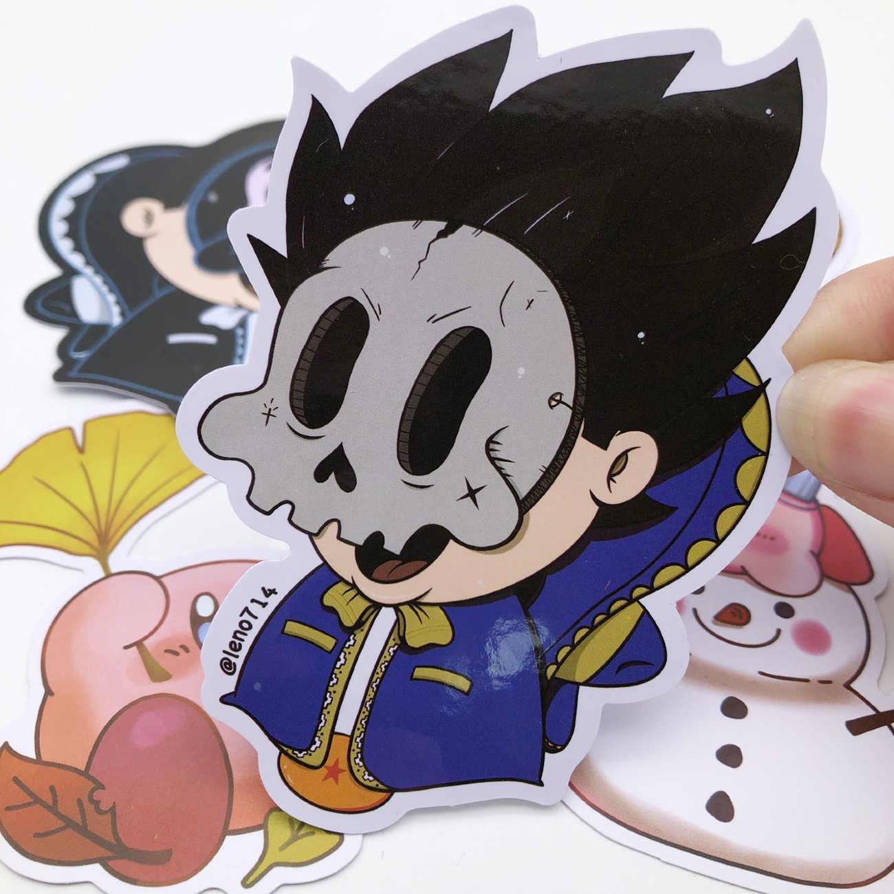 Custom Cartoon pattern die cut sticker printing self-adhesive vinyl Waterproof sticker for kids