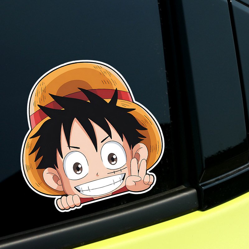 Cartoon High Quality Waterproof UV Resistance Car Decal Vinyl Transfer Car Window Stickers