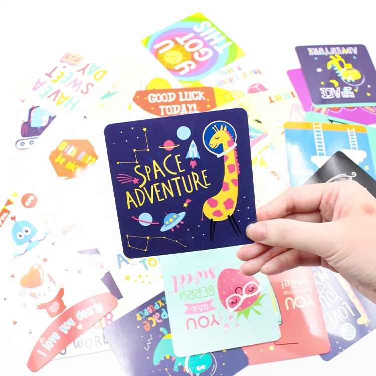 YALONG YLWG10096 Custom Holiday Card Paper Card For Family Children Cartoon Cute Colorful 3D Card