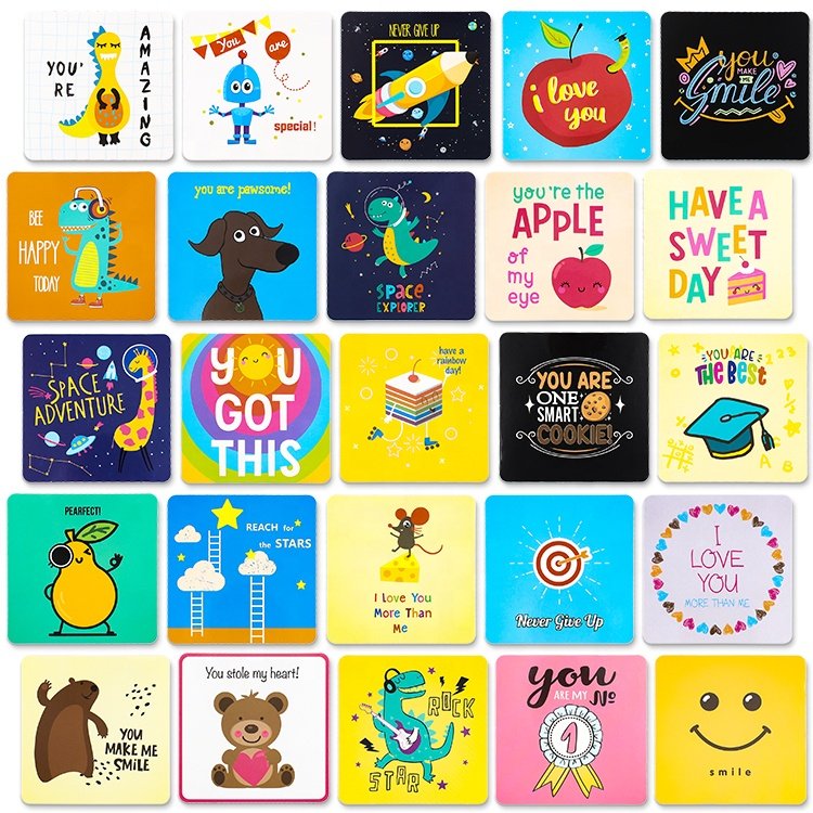 YALONG YLWG10096 Custom Holiday Card Paper Card For Family Children Cartoon Cute Colorful 3D Card