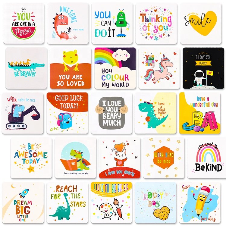 YALONG YLWG10096 Custom Holiday Card Paper Card For Family Children Cartoon Cute Colorful 3D Card