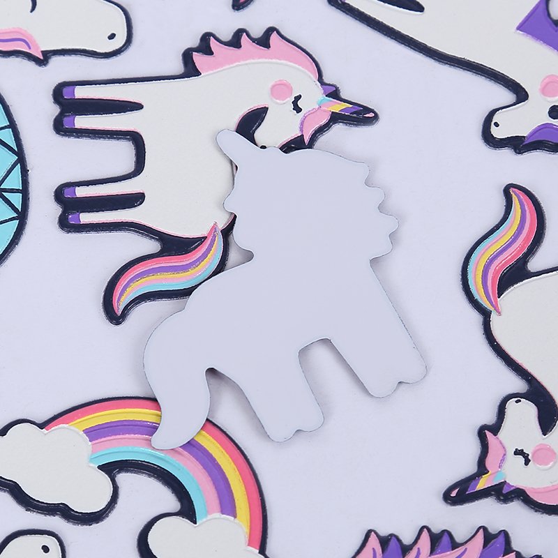 Hot High Quality Custom Decorative Bubble Sticker 3d Custom Cute Cartoon Puffy Stickers for Kids OPP Bag Promotional Gifts LC-01