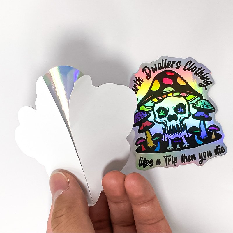 Custom Sticker Logo Individual Customization Self Adhesive Logo Transparent Sticker Logo Die Cut Vinyl Sticker