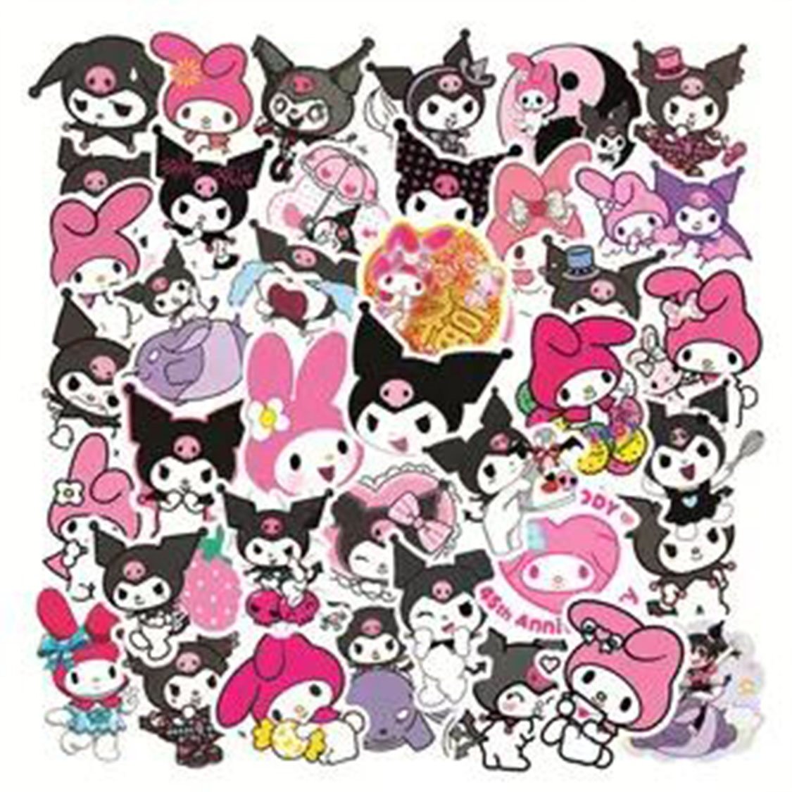 Stock More than 1,000 designs Waterproof Lenticular Motion Stickers Anime Sticker 3D Anime Motion Car Stickers