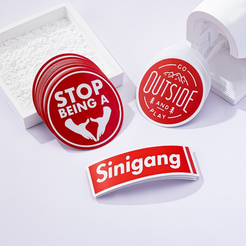 Custom Printing Logo Label Sticker Reusable Resistant Adhesive Outdoor Plastic Transparent Clear Logo Sticker Labels