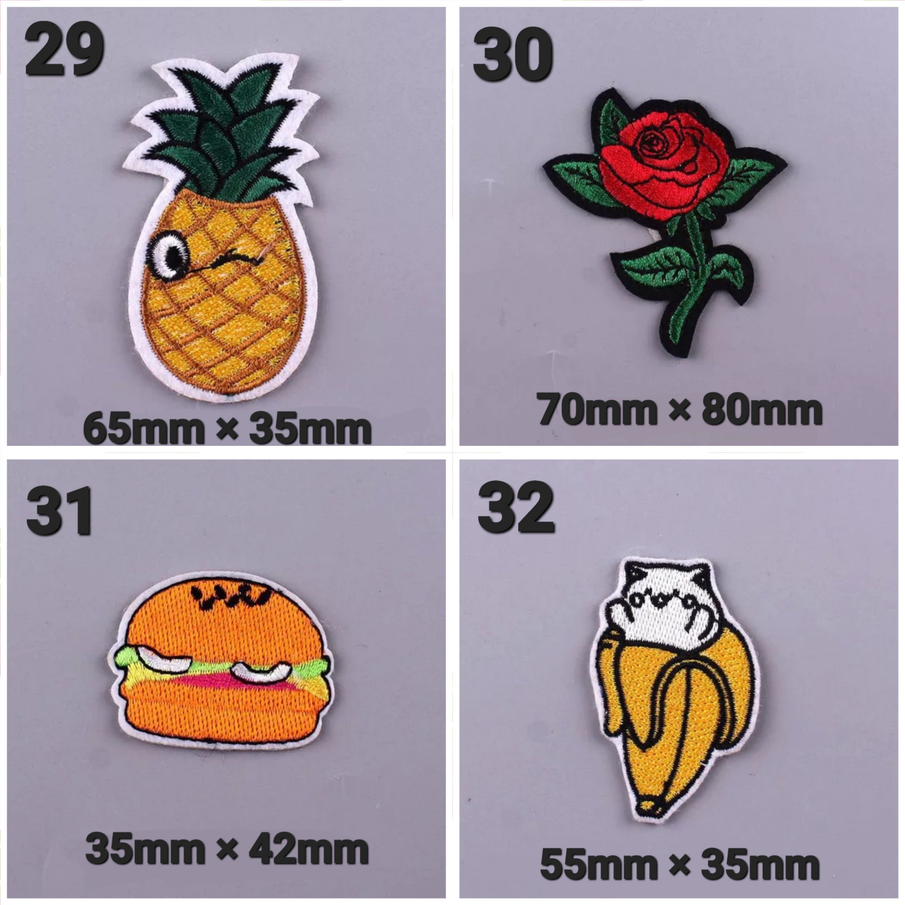 Cute Animals & Dinosaur 3D Iron-On Embroidered Patches Kid's Clothes Sequins Decorated T-shirt Cartoon Anime Appliques Stickers