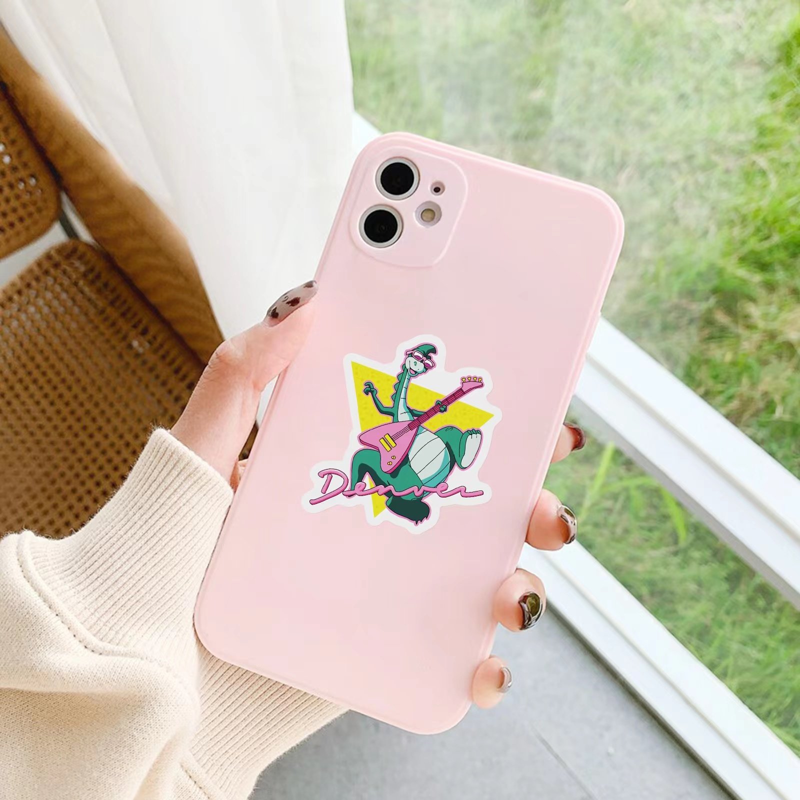 e-50pcs DIY suitcase sticker English cartoon creative graffiti stickers packs for children's laptops suitcase bottle bike guitar