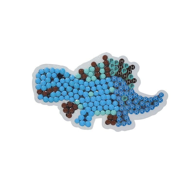 High Quality 5d Dinosaur Diamond Painting Sticker Customized Diy Diamond Cartoon Sticker