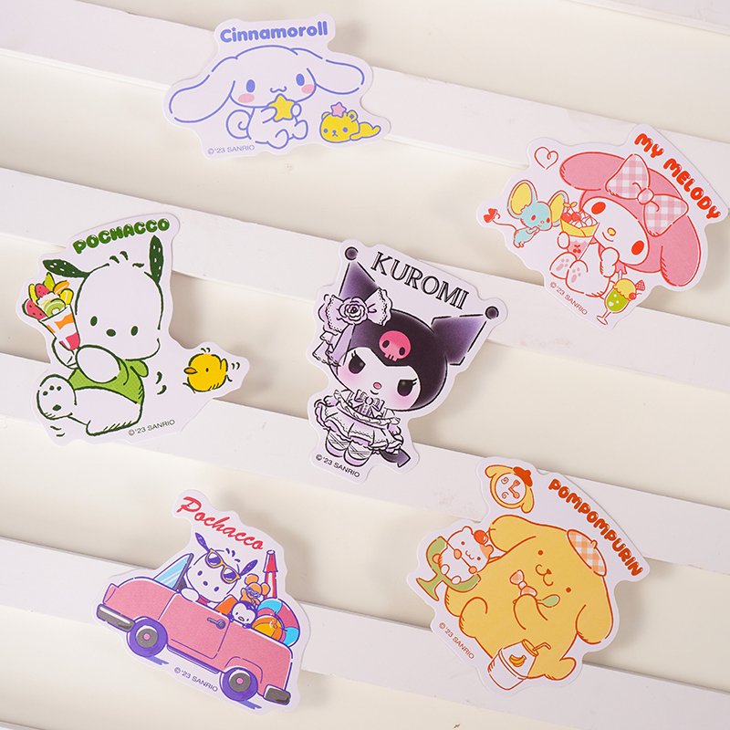Joytop 100985 Wholesale Series PVC waterproof sticker 16 designs 64pcs per set cartoon single sticker