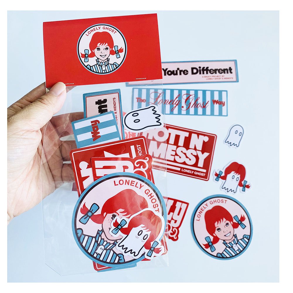 Custom Logo Sticker Packaging Labels Adhesive Waterproof Die Cut Cartoon Vinyl PVC Stickers Pack