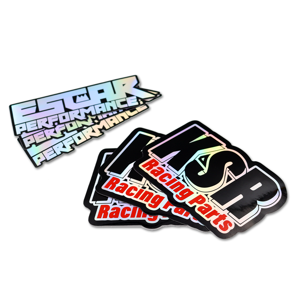 Wholesale Custom Logo Design 100pcs Sticker Vinyl Waterproof Die Cut Cute Cartoon Stickers