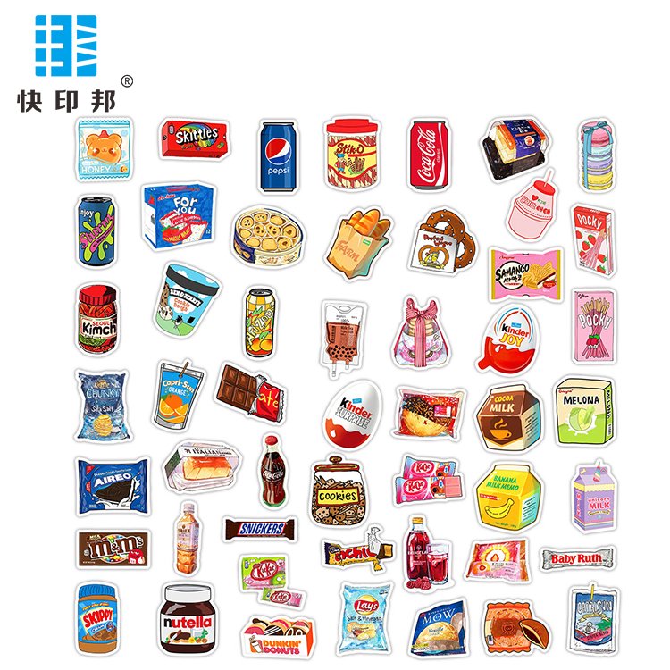 Kawaii Cute Cartoon Stickers Aesthetic Toy Decoration DIY Suitcase Notebook Phone Stationery Car Decals Wholesale