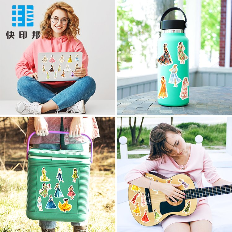 Kawaii Cute Cartoon Stickers Aesthetic Toy Decoration DIY Suitcase Notebook Phone Stationery Car Decals Wholesale