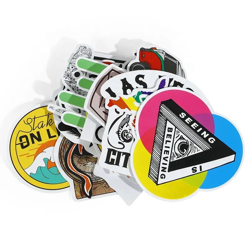 Personalised Cartoon Waterproof 3d Stickers HT Wholesale Cheap Custom Printed Cute Stickers Arabic Stickers Laptop Motor Vinyl