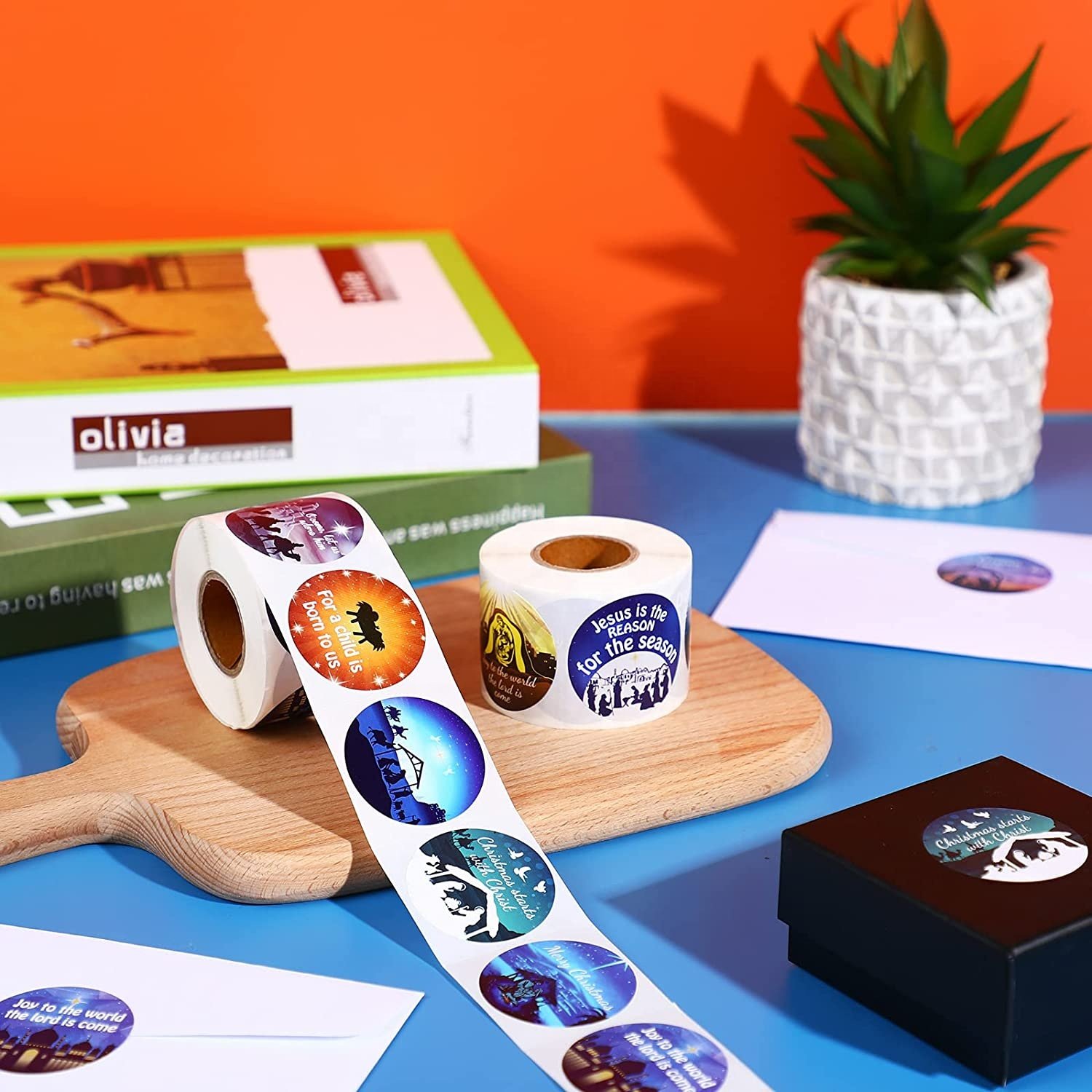 Christmas Decorations 400 PCS Water Bottle Stickers for Kids Teens Cute Vinyl Waterproof Laptop Skateboard Stickers