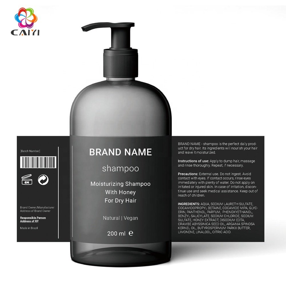 Custom Sticker Printing Skincare Products Private Label Skincare Packaging Label