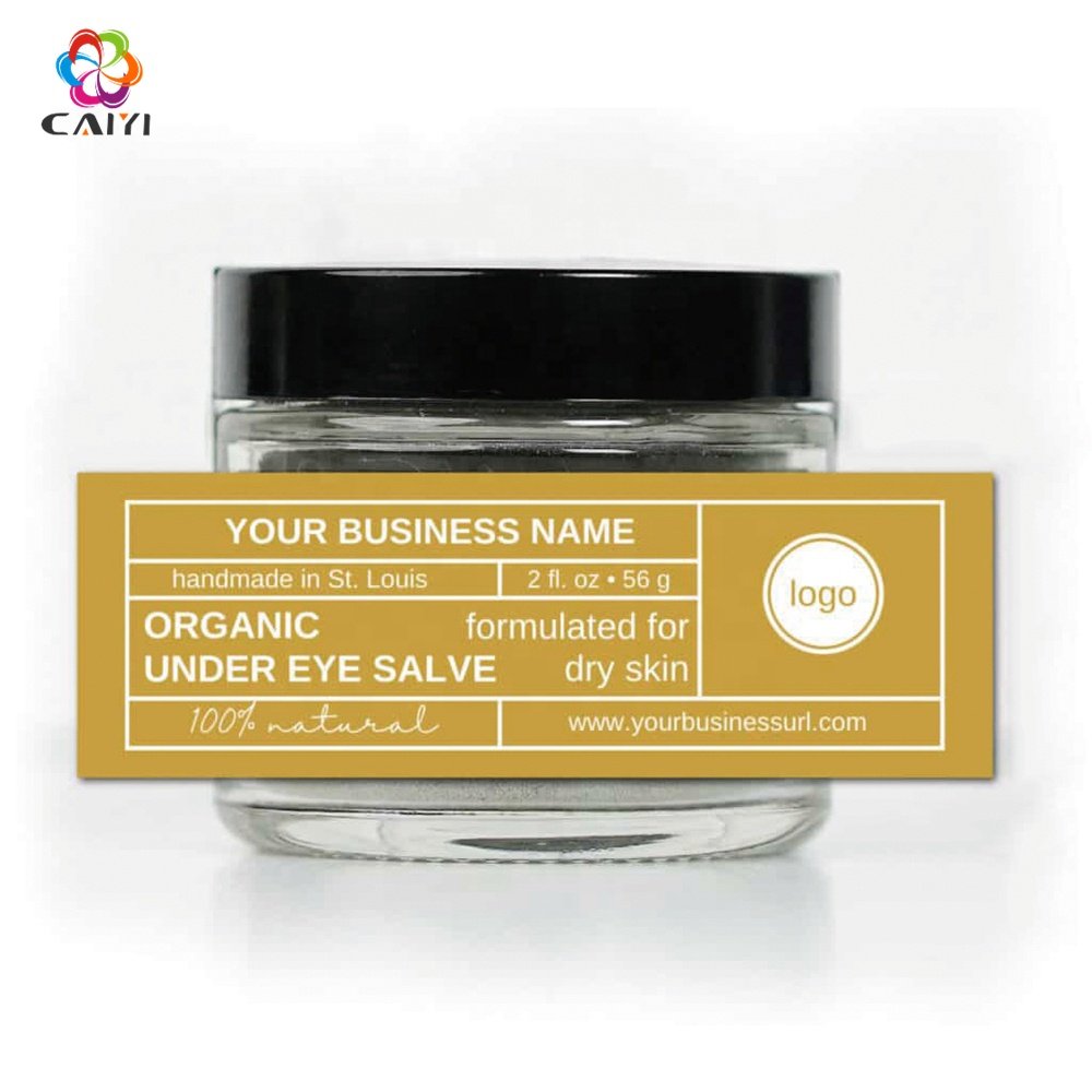 Custom Sticker Printing Skincare Products Private Label Skincare Packaging Label