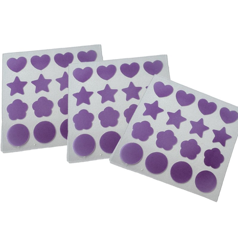 Wholesale Unique Style Cartoon PVC UV Color-Changing Sunscreen Detection Sticker for Outdoor Activities