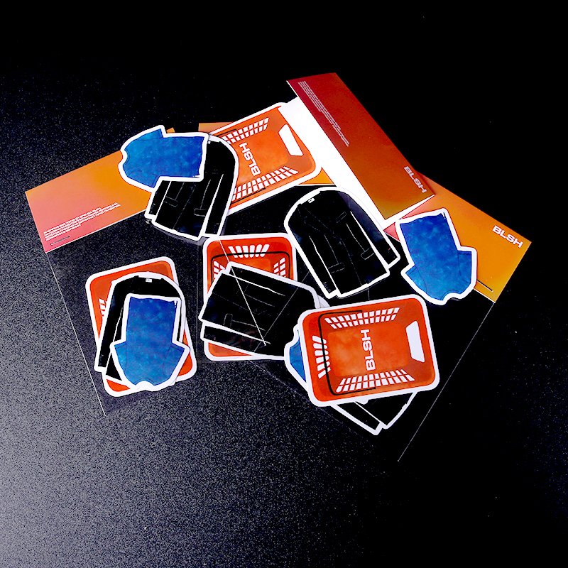 Wholesale Custom Vinyl laber Stickers Die Cut Adhesive Labels in Bags Sets of Die Cut Head Cards Labels Printing