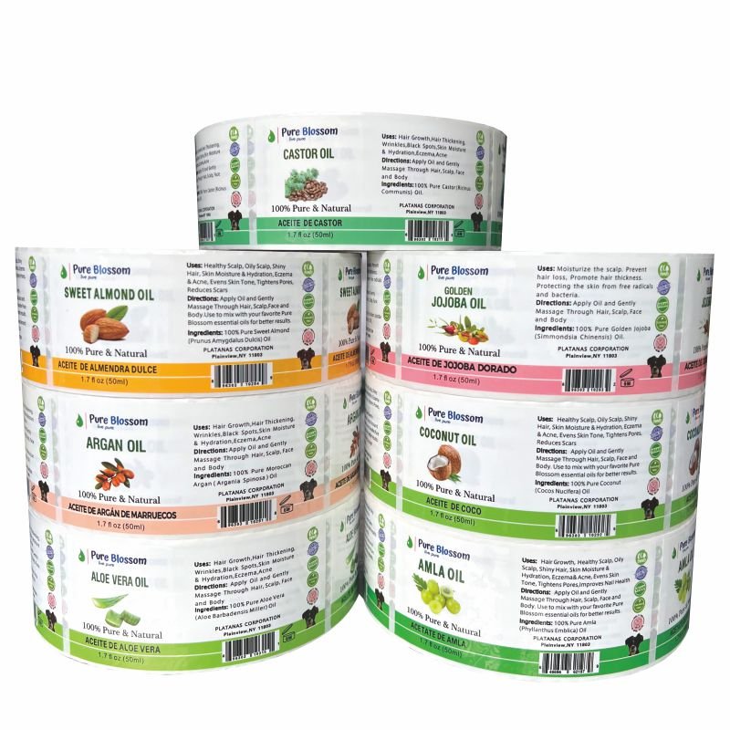 wholesale High Quality sticky stickers etiquette autocolante roll labels Logo stickers