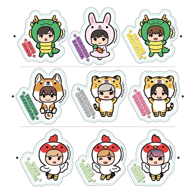 Customized Stock 1-inch creative diy laser alphanumeric cartoon flash reflective self-adhesive color sticker labels