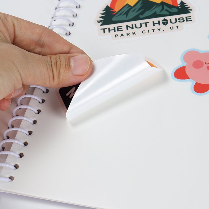 Custom scrape book sticker kids stickers books manufacturer custom reusable sticker book
