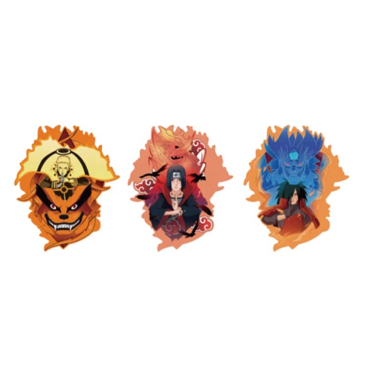 3D Motion Stickers Anime Car Sticker 3D Lenticular Flip Effect Card Waterproof Stickers for Car