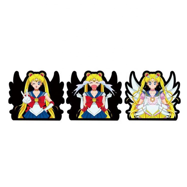 3D Motion Stickers Anime Car Sticker 3D Lenticular Flip Effect Card Waterproof Stickers for Car
