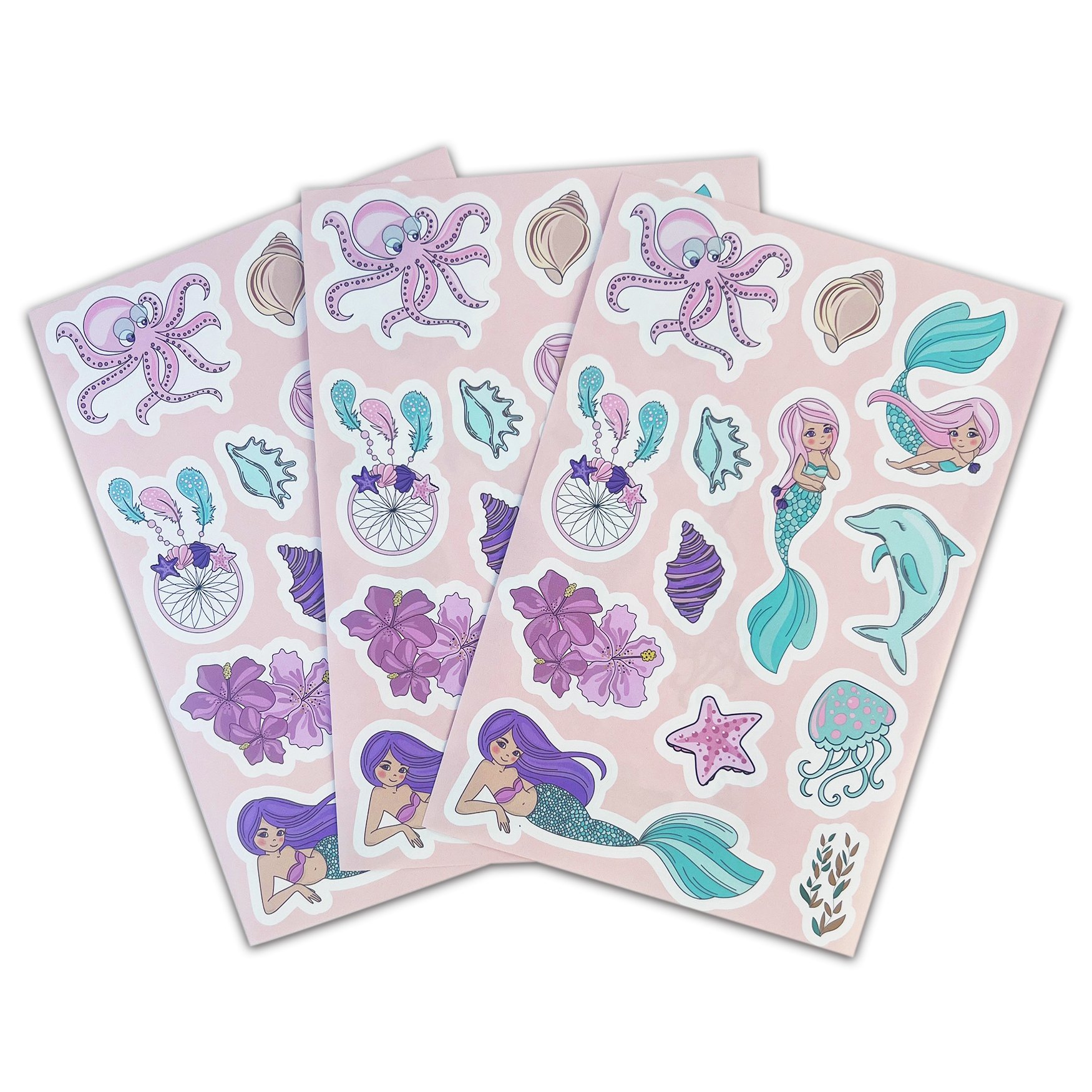 Manufacturer Custom Kiss Cut Sticker Sheet Die Cut ECO Friendly Material Digital Printing Vinyl waterproof Paper Stickers Sheets