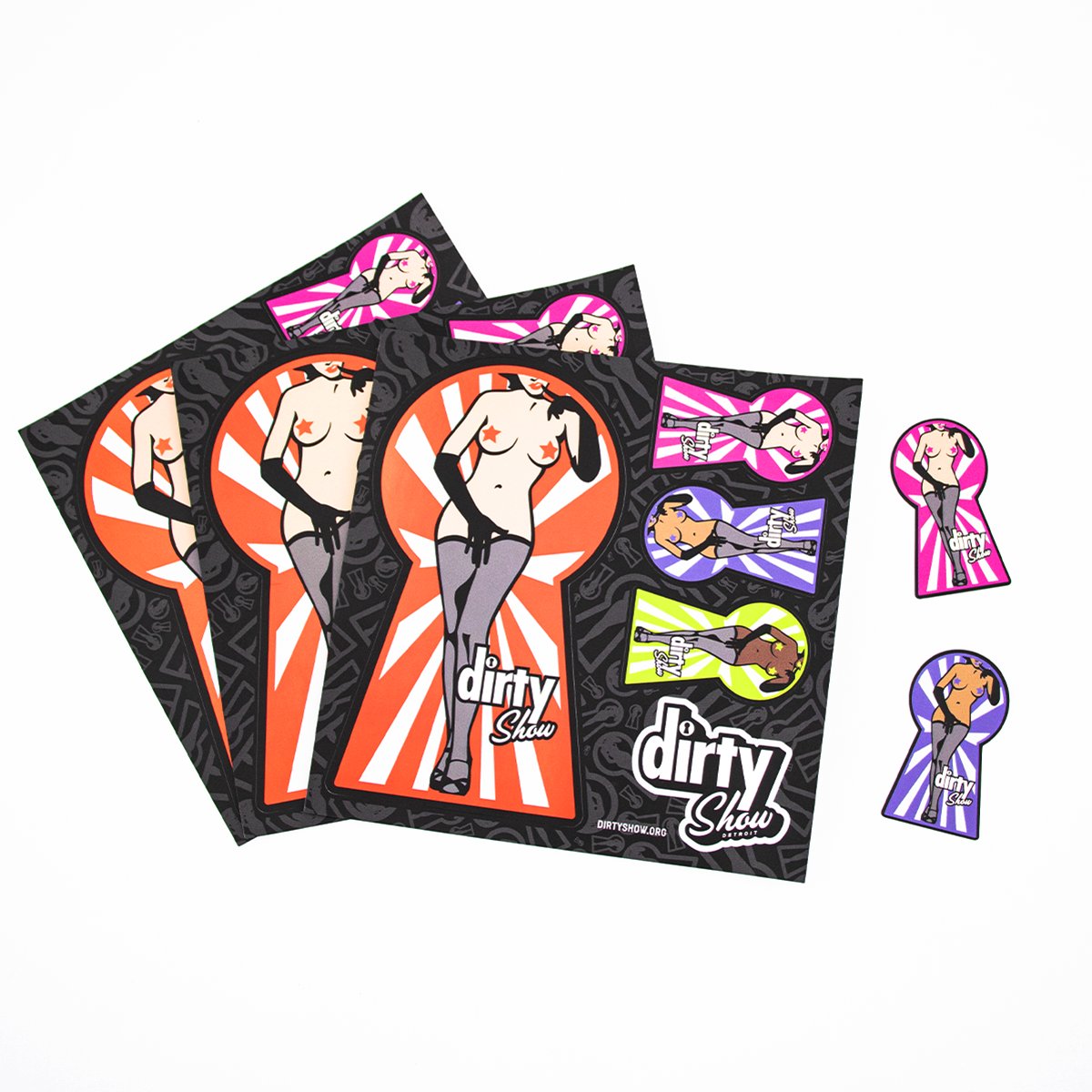 Custom PVC Adhesive Waterproof Vinyl Transfer Sticker Sheet Cute Cartoon Animal Decorative Kiss Cut Print Sticker UV Perfume