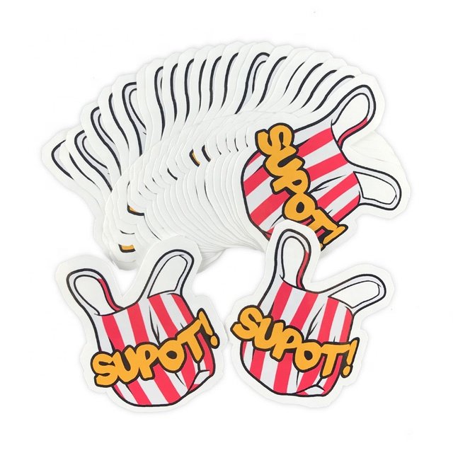 Personalized Cartoon Clear Sticker Custom Vinyl Stickers Adhesive Decals For Gifting Permanent Stickers Sheet
