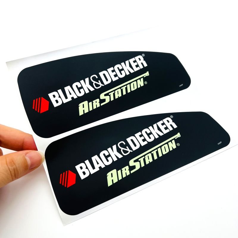 Custom high quality Waterproof PVC Vinyl Brand Advertising Sticker Sheets Die Cut Adhesive Logo Custom Sticker