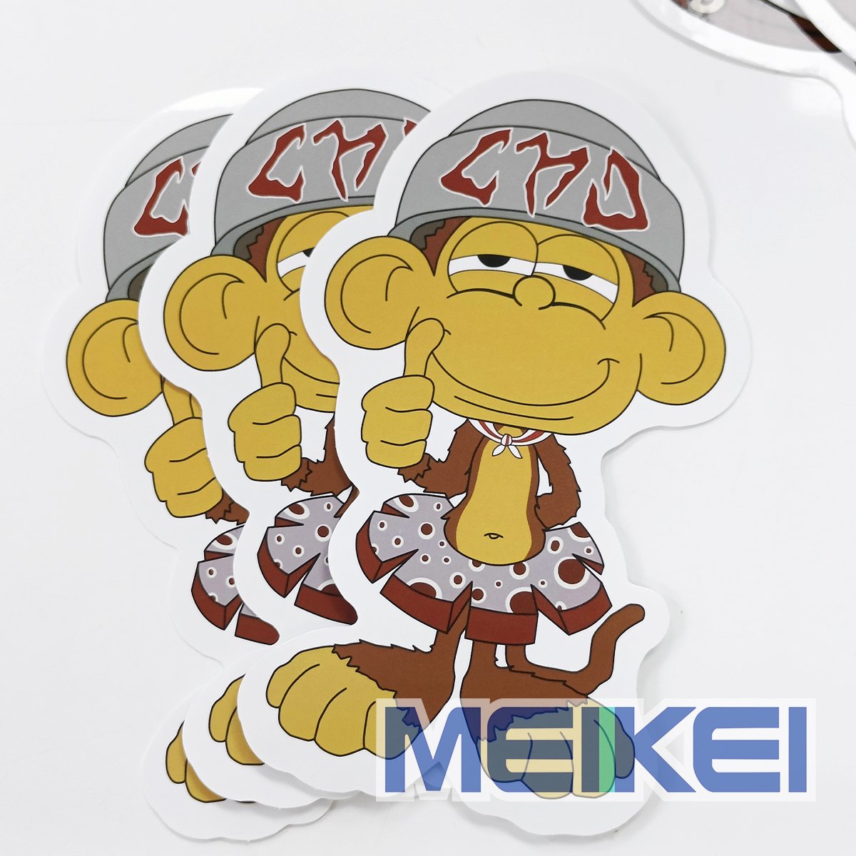 Custom Hologram Die Cut Sticker Adhesive Label Vinyl PVC Waterproof Printing Custom Logo Holographic Stickers for Kids