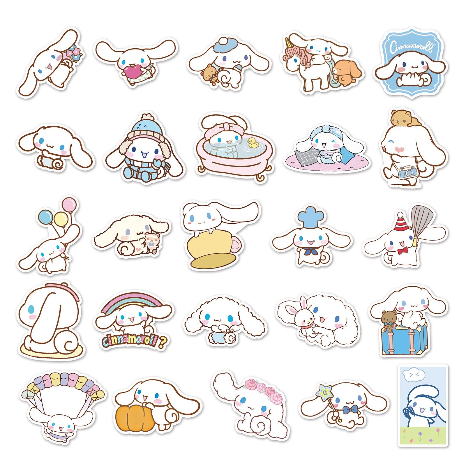 50pcs in bag cartoon Yu Gui dog personality cute DIY notebook handbook luggage scooter car decoration stickers