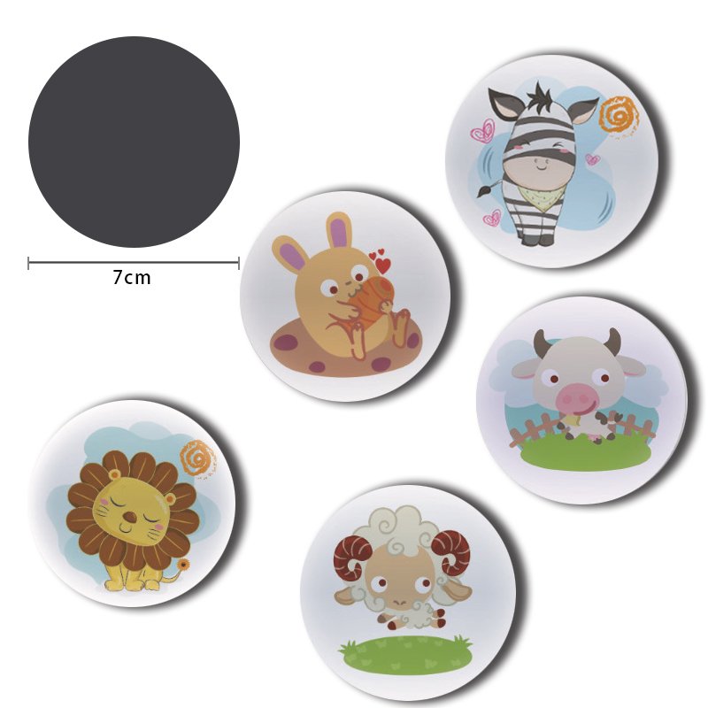 Kids Potty Training Sticker Thermochromic Sticker Heat Sensitive Color Changing Sticker