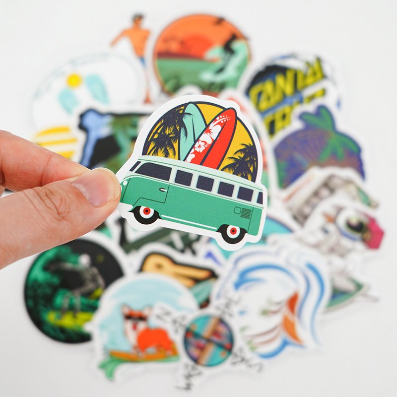Adhesive Labels Cute Cartoon Animals Sticker Vinyl Custom Wholesale Printing for Kids Teacher Stickers