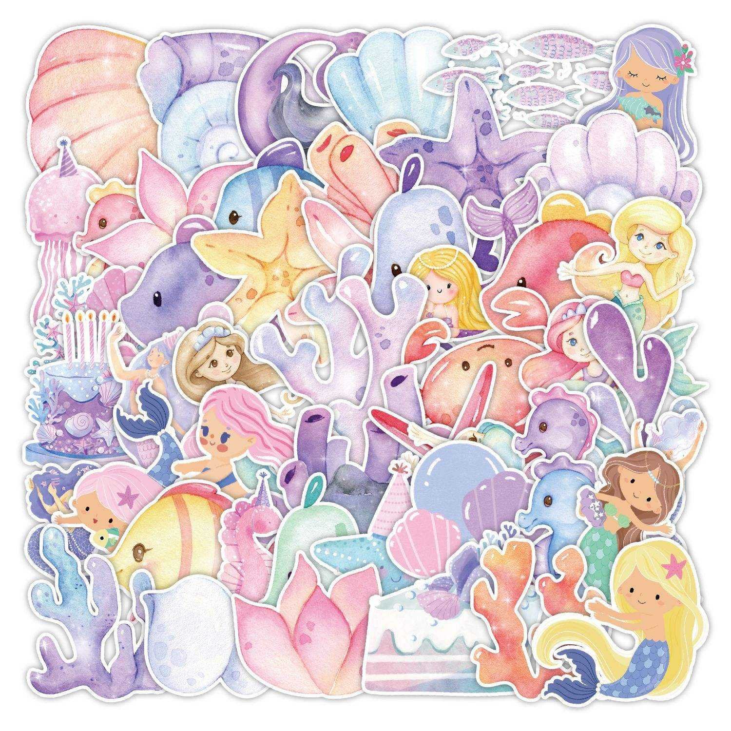 Custom Printing Die Cut Vinyl Stickers Adhesive Waterproof Pvc Label Company Logo Design Cartoon Stickers