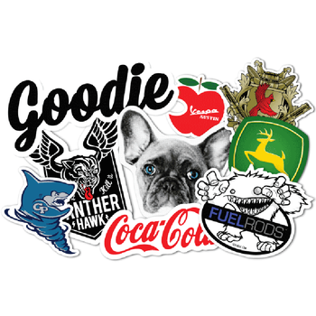 Wholesale Printing Custom Logo UV Resist Matte PVC Die Cut Sticker Waterproof Vinyl Cartoon Stickers For Kids
