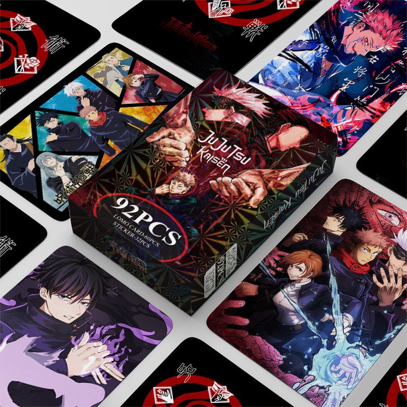 High quality 92pcs per set Anime LOMO cards for Fans of Anime as Gift