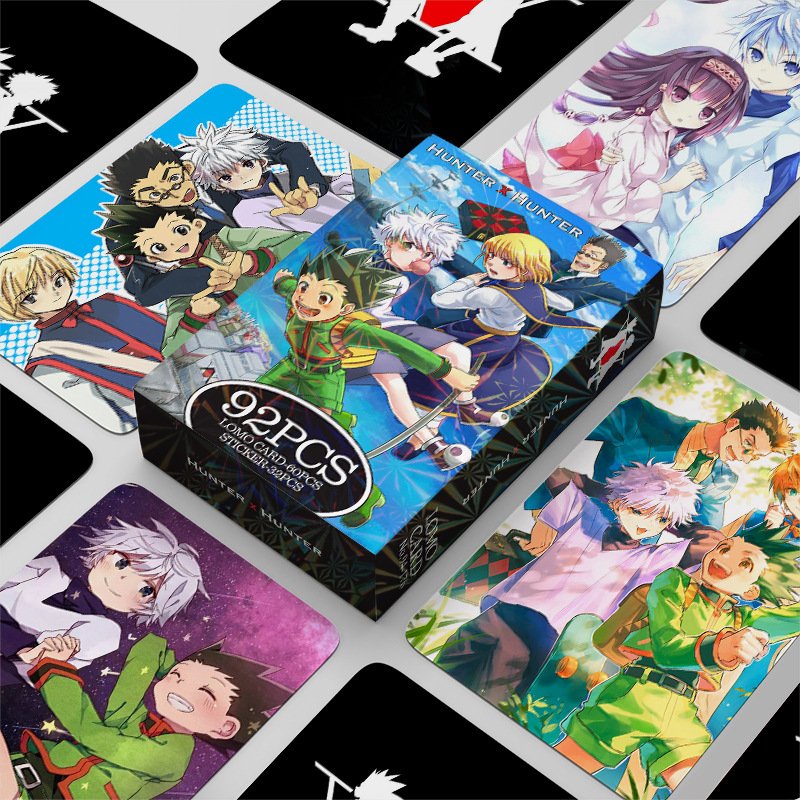 High quality 92pcs per set Anime LOMO cards for Fans of Anime as Gift