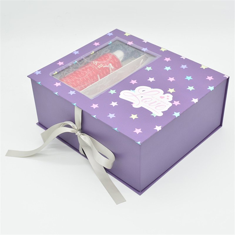 Wholesale Customized Cartoon Printing Color Paper Box Soap Rose Flower Packaging Box Paper Gift Box With Ribbon