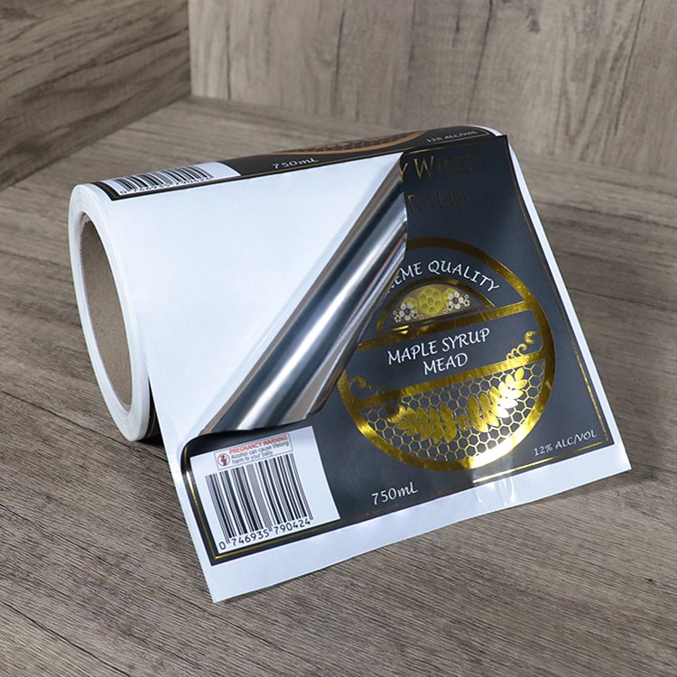Customized Recyclable Logo Labels Adhesive Paper Stickers Vinyl Sticker Printing Sticker Logo Label