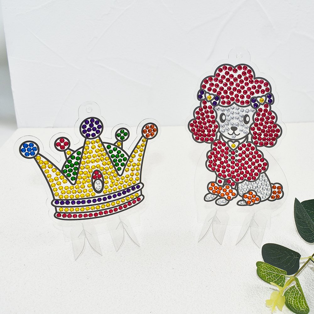 Hot Selling 5D Diamond Stickers DIY Cartoon Cute Animal Toy Stickers Smart Toys Children's Gifts
