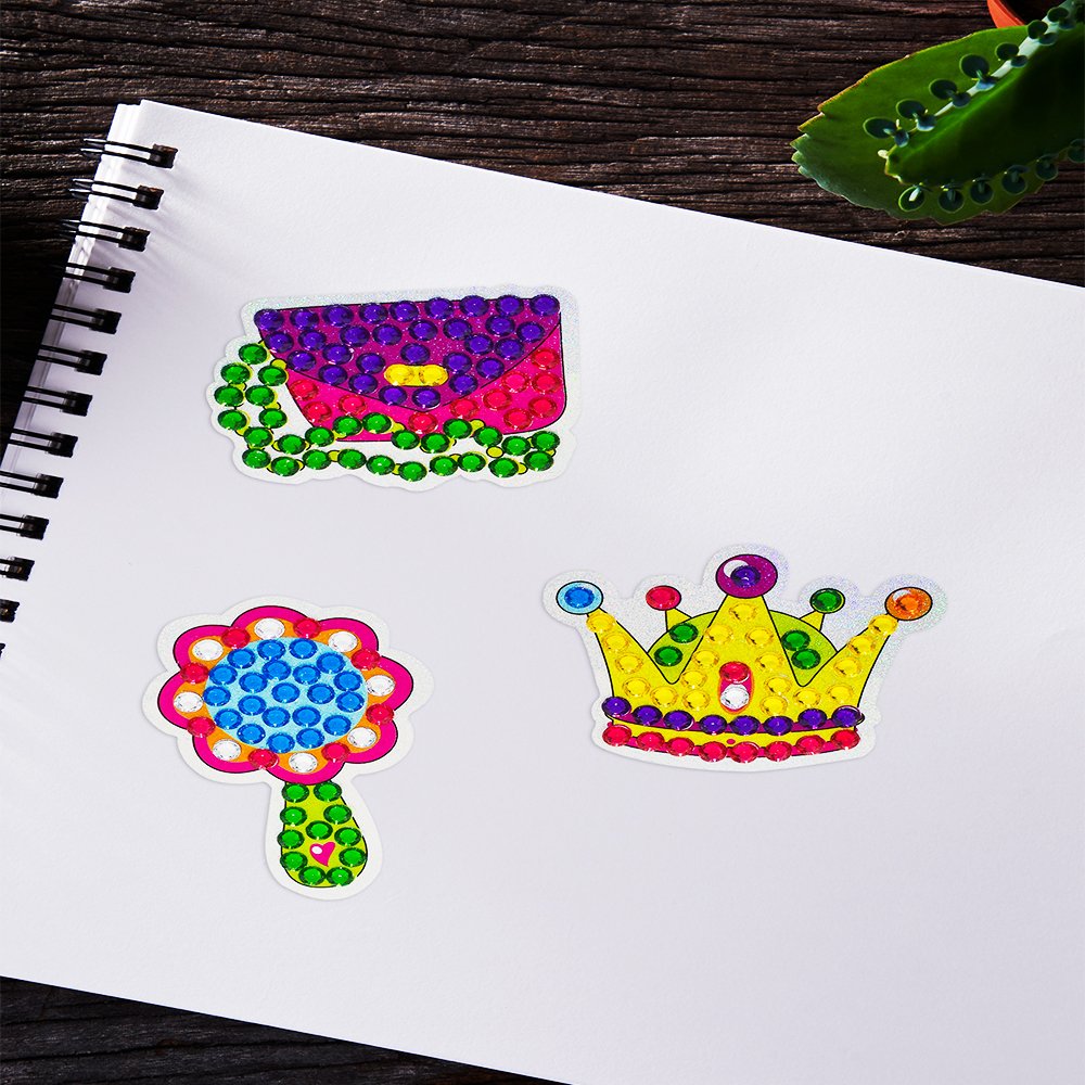 Hot Selling 5D Diamond Stickers DIY Cartoon Cute Animal Toy Stickers Smart Toys Children's Gifts