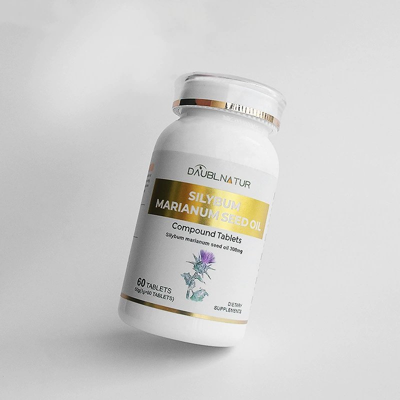 Custom printed metallic silver foil sticker Nutrition supplement label Vitamin label uv label